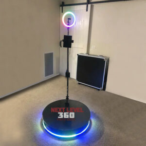 2.4 m 360 Photo Booth Back Drop Led 360 Photo Booth Inflatable Cube 360 Photo Booth Feeder Frugo
