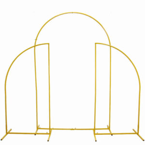 3 Pcs/set Metal Wedding Arch Irregular Flower Stand Birthday Background Balloons Decorative Shelf