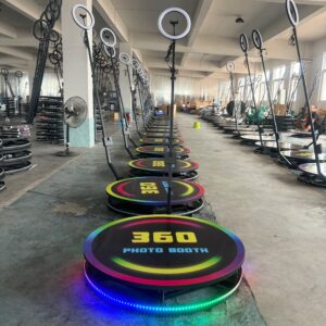 Cabina De Fotos 360 Plataforma Giratoria De 360 Grados Para Camara Photobooth 360 Camera Photo Booth